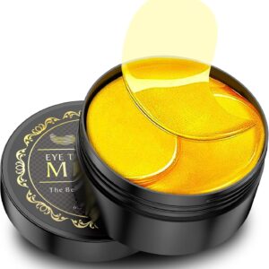 NAZANO 24K Gold Under Eye Patches - 60 Pack Eye Masks